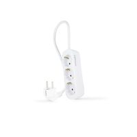 Miniatura 2 de Nanocable Regleta de Enchufes 3 Tomas 1.4 m Blanco