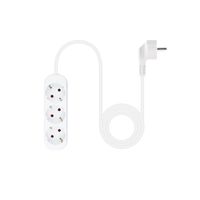 Miniatura 3 de Nanocable Regleta de Enchufes 3 Tomas 1.4 m Blanco