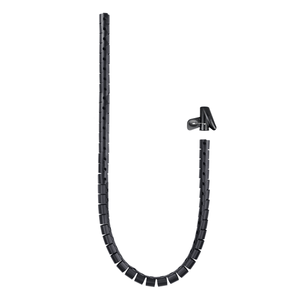 Nanocable-Organizador-cables-flex.-25mm-2-M-Negro