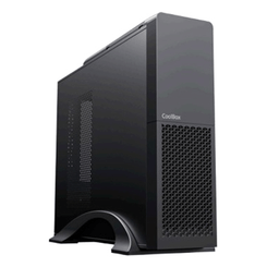 COOLBOX  COOLBOX CAJA MATX SLIM T313 USB-C 3.2 GEN1 FTE. BASIC 500GR-S SFX 500W  Negro Incluye Fuente