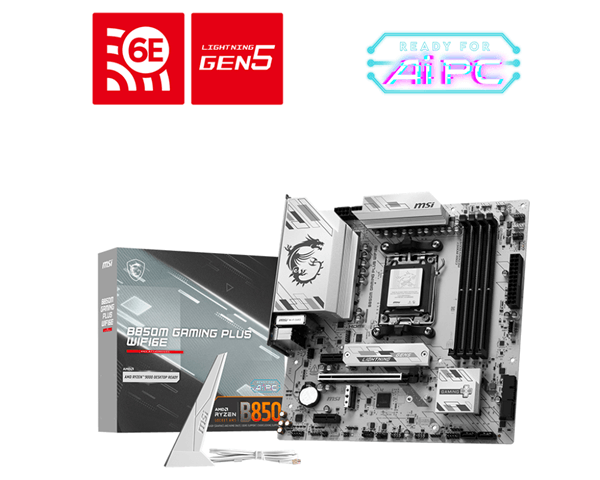 MSI AMD B850M GAMING PLUS WIFI6E Socket AM5