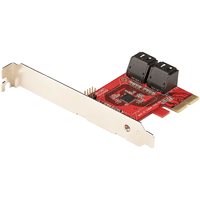 Miniatura 1 de SATA PCIE CARD - 4 PORT (6GBPS) PCIE SATA EXPANSION CARD ASM11 64