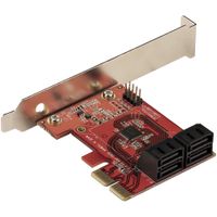 Miniatura 3 de SATA PCIE CARD - 4 PORT (6GBPS) PCIE SATA EXPANSION CARD ASM11 64