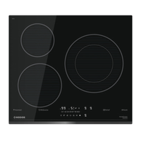 Miniatura 1 de VITROCERAMICA INDUCCION NODOR NORCOOK IH N6286 BK 3 ZONAS COCCION ANCHO 60 CM