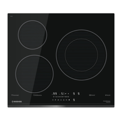 VITROCERAMICA INDUCCION NODOR NORCOOK IH N6286 BK 3 ZONAS COCCION ANCHO 60 CM