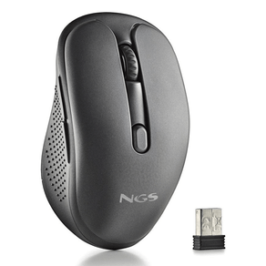 RATON NGS EVO SPOOK 1600DPI INALAMBRICO USB-A NEGRO