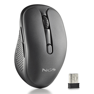 RATON NGS EVO SPOOK 1600DPI INALAMBRICO USB-A NEGRO