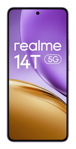 smartphone  realme  14t 6.67  5g 8gb 256gb púrpura