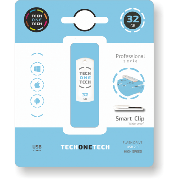 TECH ONE TECH Pro Smart Cliptech 32 Gb Slim