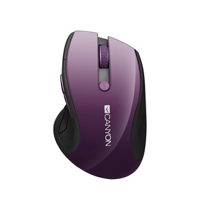 CANYON-Raton-inalambrico-2.4Ghz--1600-DPI--LED-Azul-6-botones-Purpura-brillante-CNS-CMSW01P