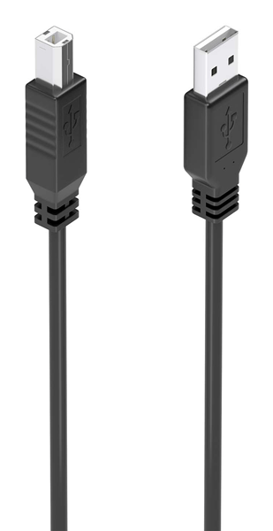 AISENS Cable USB 2 0 con Amplificador Tipo A M B M Negro 10m
