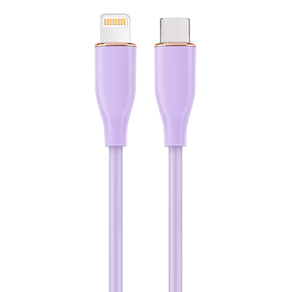 CABLE DE CARGA Y DATOS GEMBIRD USB TIPO-C A 8 CLAVIJAS 1,5 M VIOLETA