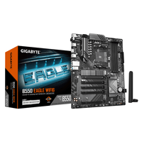 Miniatura 1 de GIGABYTE AMD  B550 EAGLE WIFI6 Placa base - Procesadores AMD Ryzen serie 5000 G, VRM de 10+3+1 fases, hasta 3200 MHz DDR4, 1xPCIe 4.0 + 1xPCIe 3.0 M.2