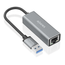 AISENS Conversor USB 3 0 a ethernet Gigabit 10 100 1000 Mbps  Gris  15cm
