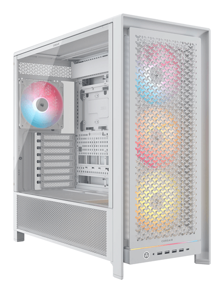 CAJA CORSAIR FRAME 5000D RS ARGB MID-TOWER AIRFLOW CASE WHITE CC-9011310-WW