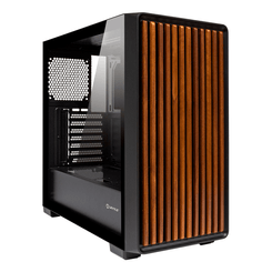Caja UNYKA  Caja ATX REVELAT Madeira Black  Negro, Madera