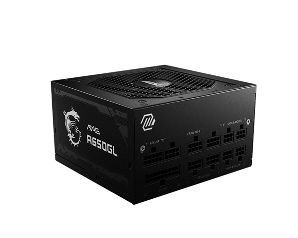 FUENTE DE ALIMENTACION MSI MAG A650GL | 650W | 80+ BRONCE | MODULAR