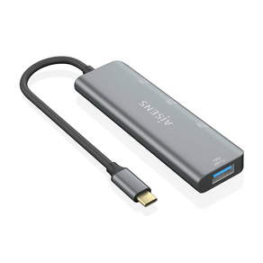 HUB-AISENS-USB-3.2-GEN2-10G-USB-C-USB-C-M-1XUSB-C-H-3XUSB-A-H-15CM