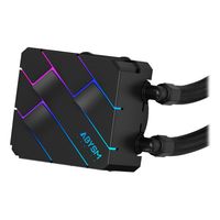 Miniatura 3 de SISTEMA DE REFRIGERACION LIQUIDA ABYSM OCEANIC TIDE 240 Black ARGB DUAL FAN INTEL AMD