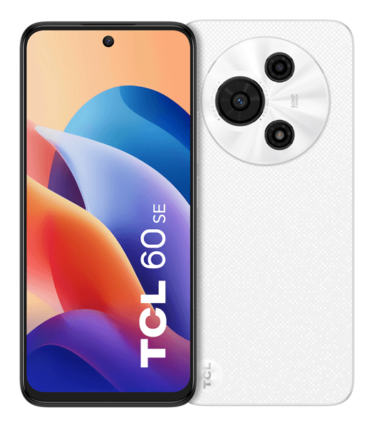 SMARTPHONE TCL 60 SE 6.7" HD+, 4G, OC, 8GB, 512GB, AND15, PURE WHITE