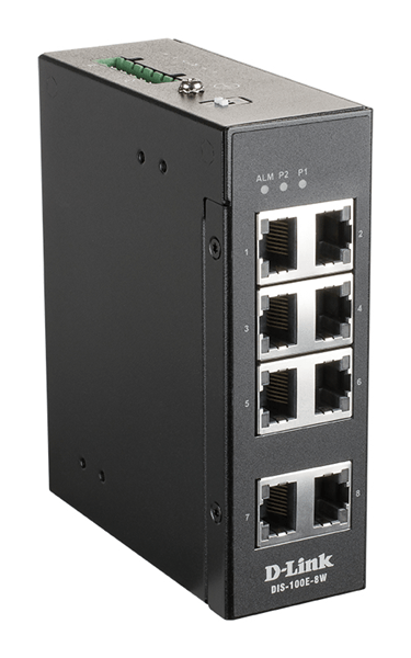8 Port Unmanaged Switch with 8 x 10/100