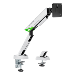 AISENS DT49TSR 343 soporte para monitor 124 5 cm  49   Escritorio Negro  Blanco