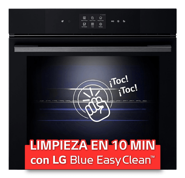 HORNO LG WS9D7672WM PIROLITICO CON VAPOR MULTIFUNCION CRISTAL