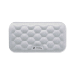 SUBBLIM Alfombrilla ERGO AIRPADDING MOUSE WRIST SILVER