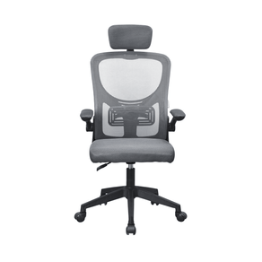 SILLA ERGONOMICA MARS GAMING MGCERGOPLUS GRIS MALLA TRANSPIRABLE REPOSACABEZAS Y REPOSABRAZOS