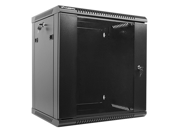 ARMARIO LANBERG MURAL RACK 19" 12U/600X450 FLAT PACK V2 NEGRO