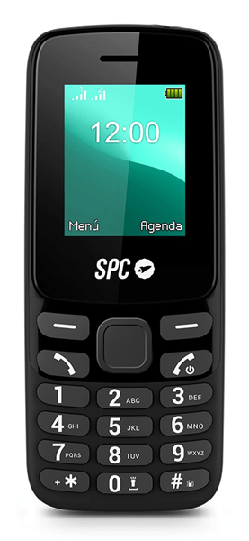 SPC 2341N Talk 2 Go Telefono Movil BT FM Negro