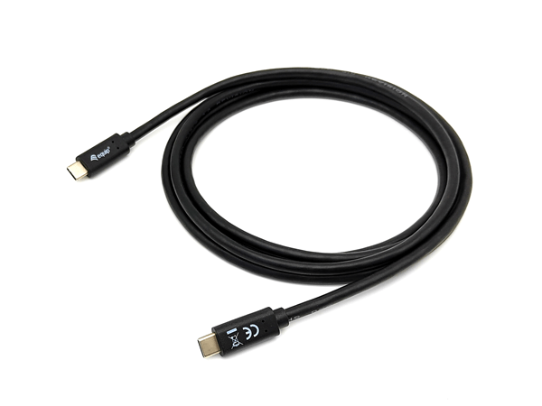 USB-C (3.2 Gen 1) Type-C to C Cable 1m M/M 60W PD 5Gbps Black