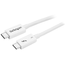Cable 0,5m Thunderbolt 3 USB-C Blanco Compatible DisplayPort
