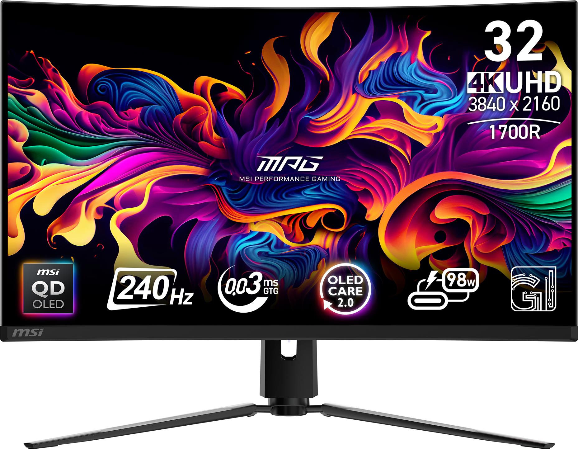 MONITOR MSI MPG 321CURX QD-OLED 31.5" 3840 x 2160 HDMI