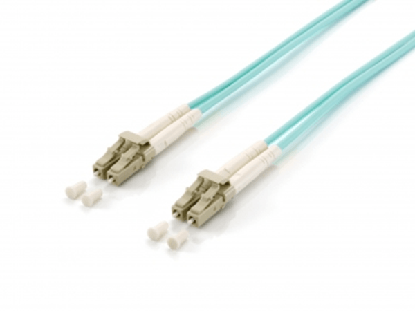 CABLE FIBRA OPTICA OM3 DUPLEX LIBRE HALOGENOS LC/LC 50/125u 5M EQUIP