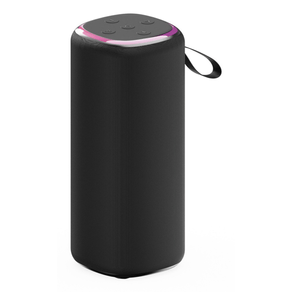 ALTAVOZ PORTATIL GEMBIRD SPK-BT-LED-08L 10W BT NEGRO LUZ LED