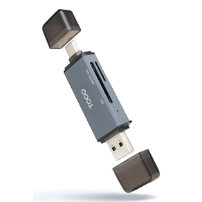 Tooq-TQR-3001G-Lector-USB3.0--USB-C-USB-A--SD-TF