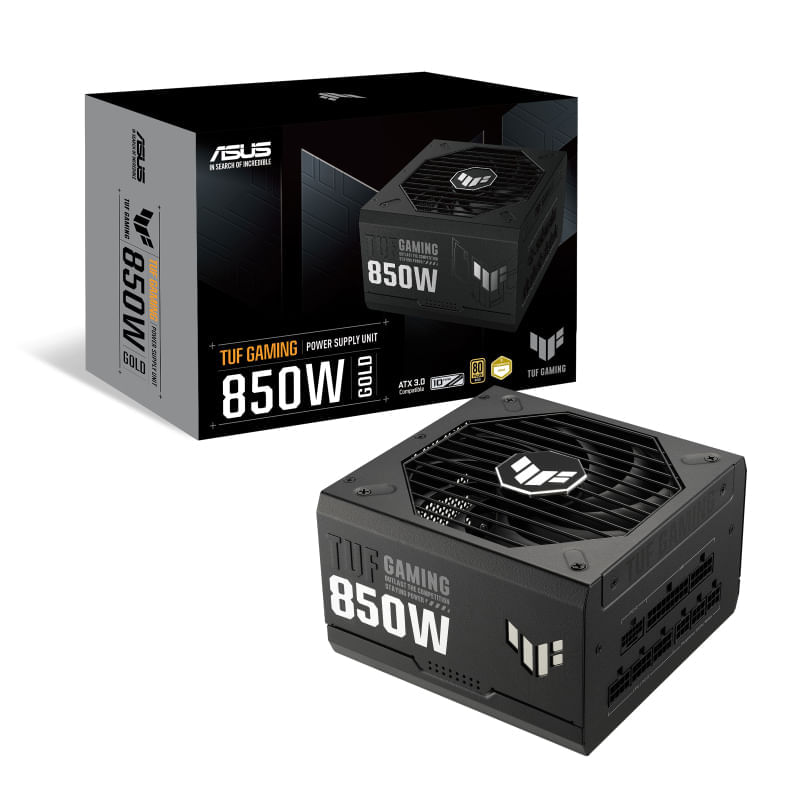 Fuente Alimentación 850W Asus TUF Gaming 850W Gold 80 PLUS Gold Fully-Modular Negro