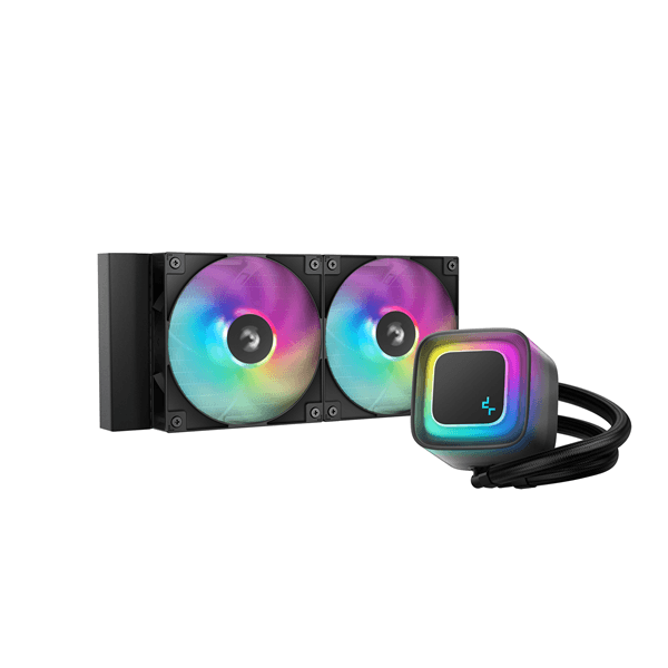 DeepCool LE240 V2 Procesador Sistema de refrigeraci n l quida todo en uno 12 cm Negro
