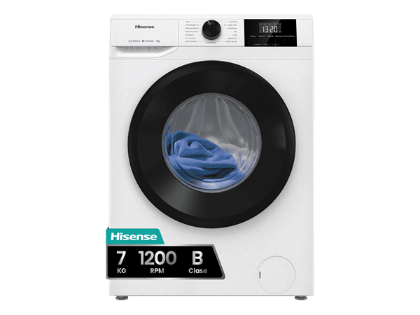 LAVADORA CARGA FRONTAL HISENSE WF1G7021BW 7 KG 1200 RPM B BLANCO