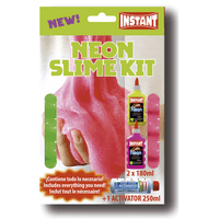 Miniatura 1 de ESTUCHE NEON SLIME MINI KIT 2 COLAS + ACTIVADOR INSTANT 18951