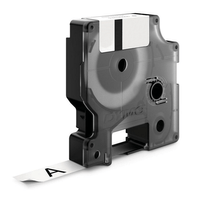Miniatura 1 de CINTA ROTULADORA RHINOPRO VINILO NEGRO/BLANCO 19MM DYMO 018445