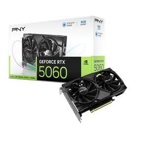 Tarjeta Gráfica PNY GeForce RTX 5060 8GB GDDR7 Negro