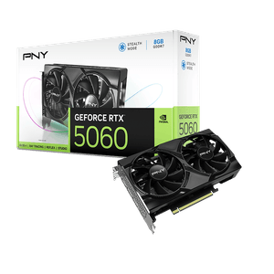 Tarjeta Gráfica PNY GeForce RTX 5060 8GB GDDR7 Negro