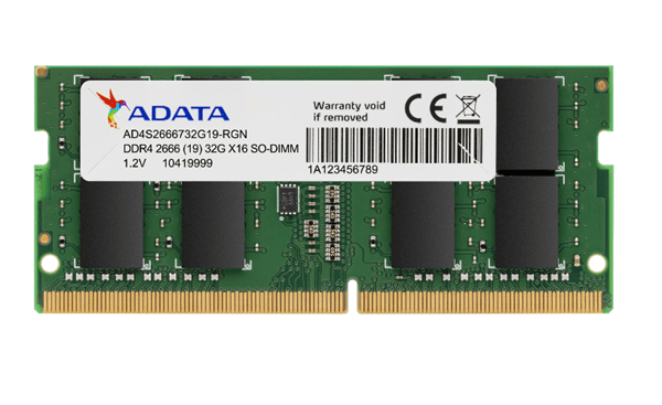 Memoria RAM Portátil DDR4 8GB 2666Mhz CL19 ADATA Premier SODIMM