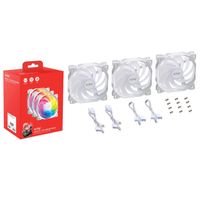 Miniatura 2 de VENTILADOR CAJA XPG VENTO 120MM BLANCO RGB X3