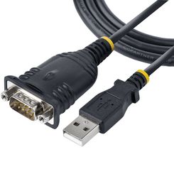 3FT USB TO SERIAL CABLE - WIN/MAC - PROLIFIC IC