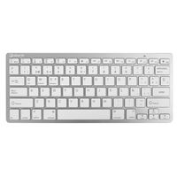 Miniatura 2 de TECLADO WIRELESS BLANCO SILVER HT