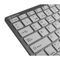 Miniatura 3 de TECLADO WIRELESS BLANCO SILVER HT