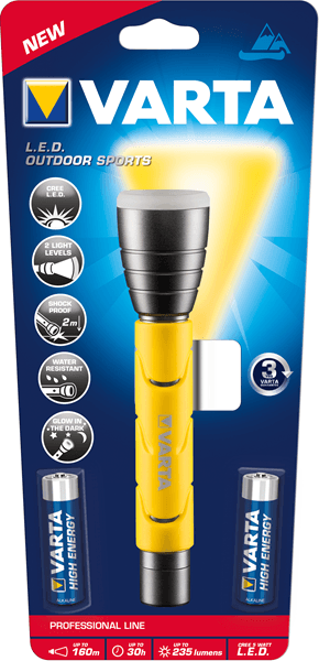 LINTERNA LED OUTDOOR SPORTS F20